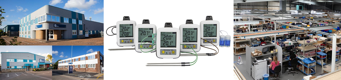 ETI - Office and factory sites - ThermaData Loggers - Covid compliant factory