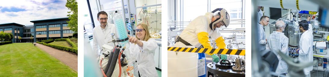 Roche - UK base in Burgess Hill, and development work in their laboratories (credit and copyright Roche)