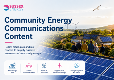 Screenshot of Community Energy Communications Toolkit